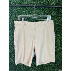 Peter Millar Khaki Shorts - Golf Style